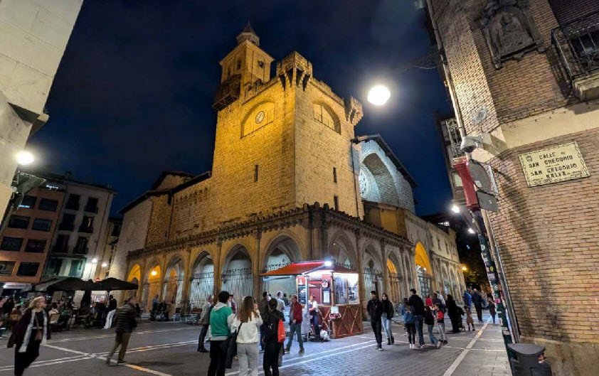 Casco Antiguo de Pamplona, Spain